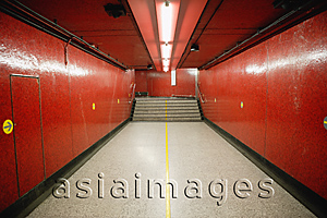 Asia Images Group - Mass Transit Railway (MTR) pedestrian tunnel, Hong Kong