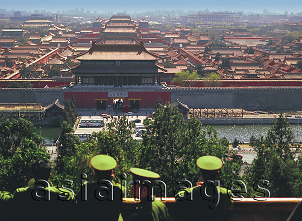 Asia Images Group - The Palace from Kingshan Park, Beijing, China