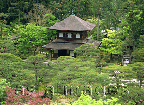 Asia Images Group - Ginkaku-Ji Temple (The World Cultural Heritage), Kyoto, Japan