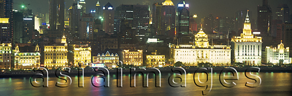 Asia Images Group - The Bund from Pudong, Shanghai, China