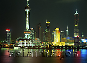 Asia Images Group - Pudong from the Bund, Shanghai, China