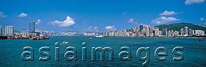 Asia Images Group - Hong Kong East & Kowloon East skyline from Tsimshatsui, Hong Kong