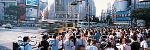 Asia Images Group - Crowds in Shinbuya