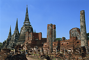 Asia Images Group - Wat Phra Si Sanphet, Ayutthara, Thailand