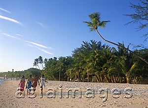 Asia Images Group - Holiday makers at Boracay Beach, Philippines