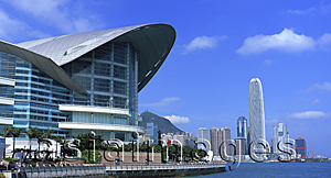 Asia Images Group - Convention Centre from Wanchai, Hong Kong