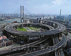Asia Images Group - Nanpu Bridge, Shanghai, China