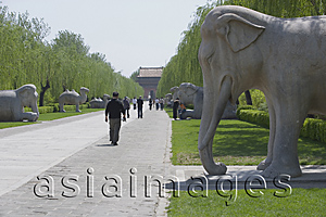 Asia Images Group - Sacred Way Museum of Ming Tomb, Beijing, China