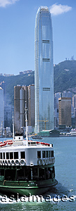 Asia Images Group - 2IFC  Tower and Star Ferry, Hong Kong