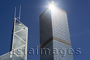 Asia Images Group - Cheung Kong Building & Bank of China Building, Central, Hong Kong