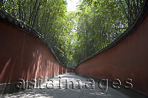 Asia Images Group - Bamboo Lane, Wuhou memorial temple, China