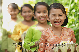 Asia Images Group - Balinese children laughing