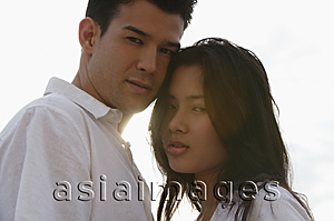 Asia Images Group - Young couple looking at camera