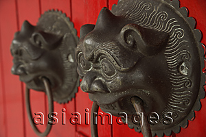 Asia Images Group - Decorative chinese door knockers