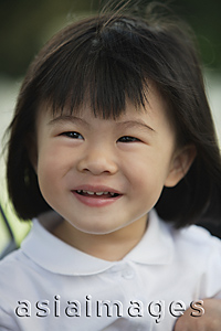 Asia Images Group - Young girl smiling
