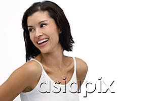 AsiaPix - Young woman laughing and smiling
