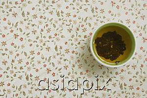 AsiaPix - Chinese tea on a patterned surface