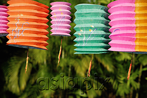 AsiaPix - Colourful Chinese paper lanterns