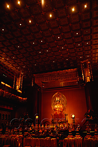 AsiaPix - Interior of Buddha Tooth Relic Temple and Museum, Singapore