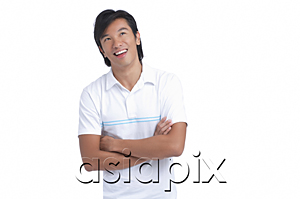 AsiaPix - A man smiles and crosses his arms