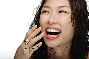 AsiaPix - A young woman laughs