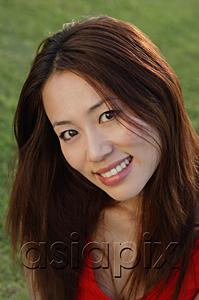 AsiaPix - Woman smiling at camera