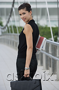 AsiaPix - Businesswoman looking at camera