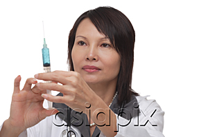 AsiaPix - Doctor holding syringe