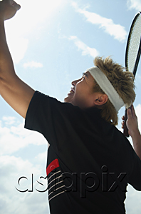 AsiaPix - Man playing tennis