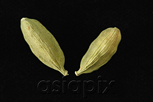 AsiaPix - Close up of green cardamom seeds
