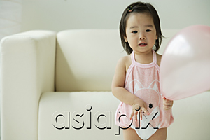 AsiaPix - Baby girl with balloon