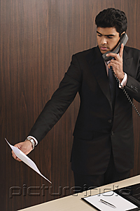 PictureIndia - Businessman talking on the phone